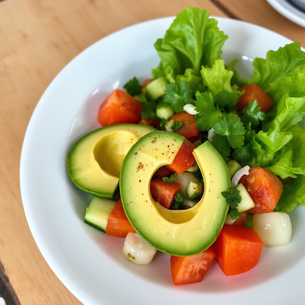 Insalata Estiva di Avocado e Lime