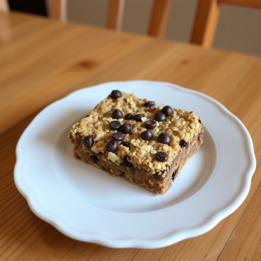Chewy Chocolate Oat Bars
