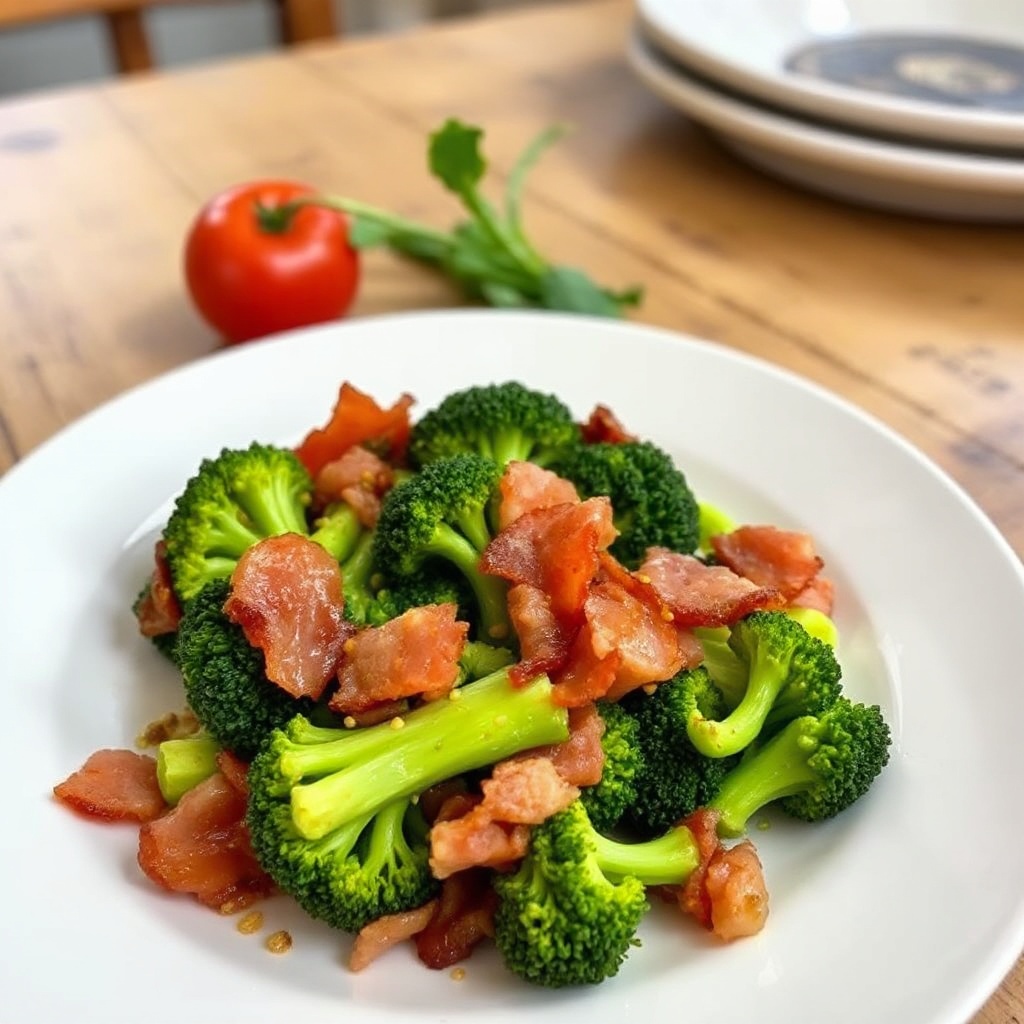 Crispy Bacon and Broccoli Delight