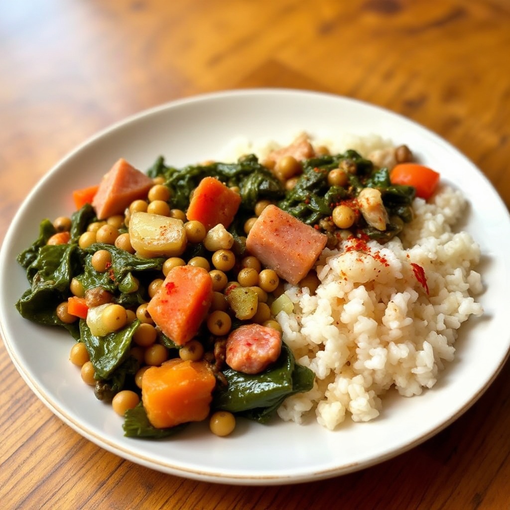 Langsame Koch Southern Pea Delight