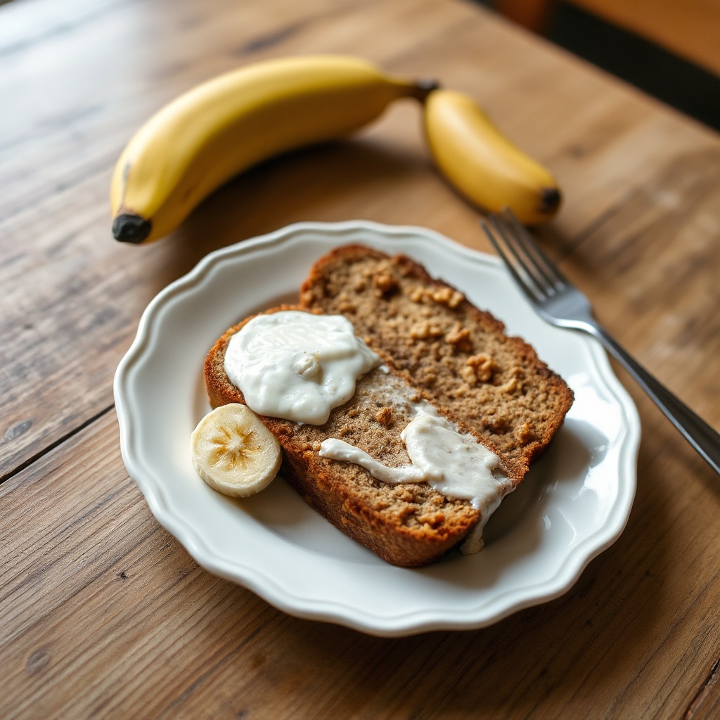 Pane di Banana e Noci Umido