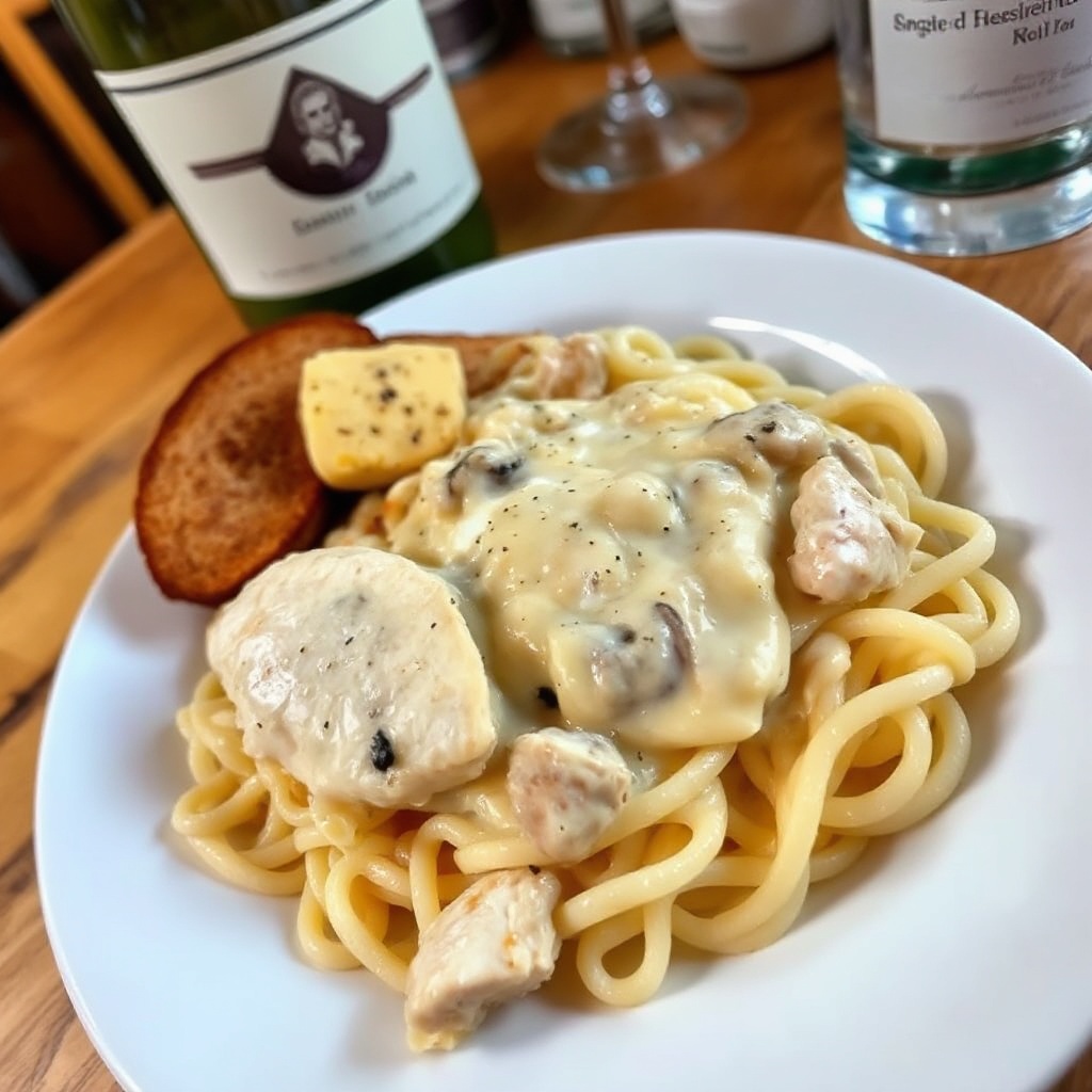 Creamy Chicken Pasta Delight
