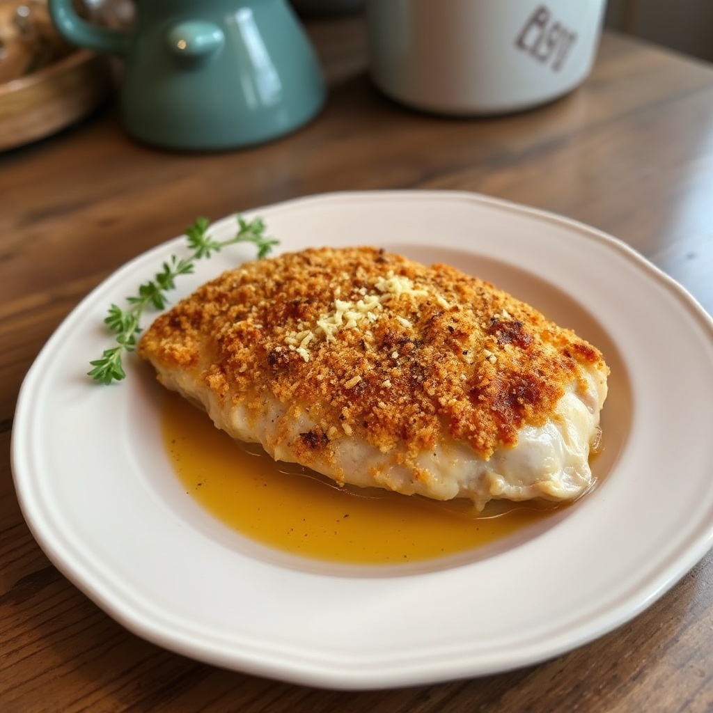 Deliziosa Pollo Croccante al Forno