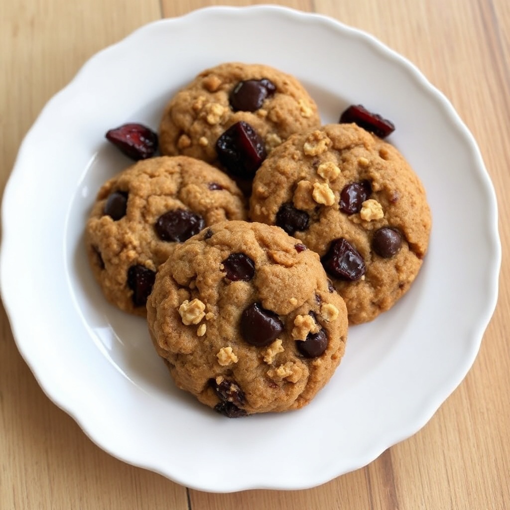 Biscotti Chewy Toffee Cherry Chocolate