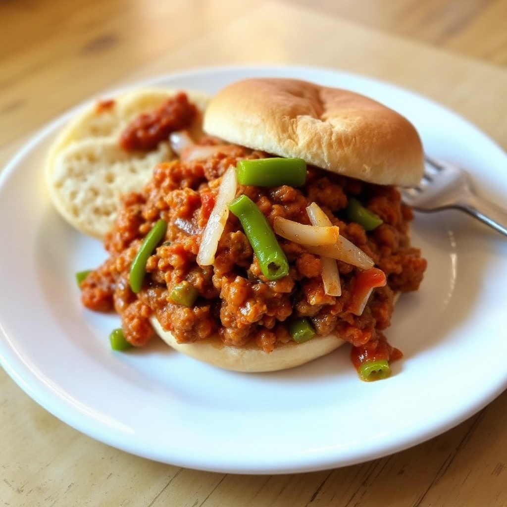 Sloppy Joes Vegani con un Tocco Speciale