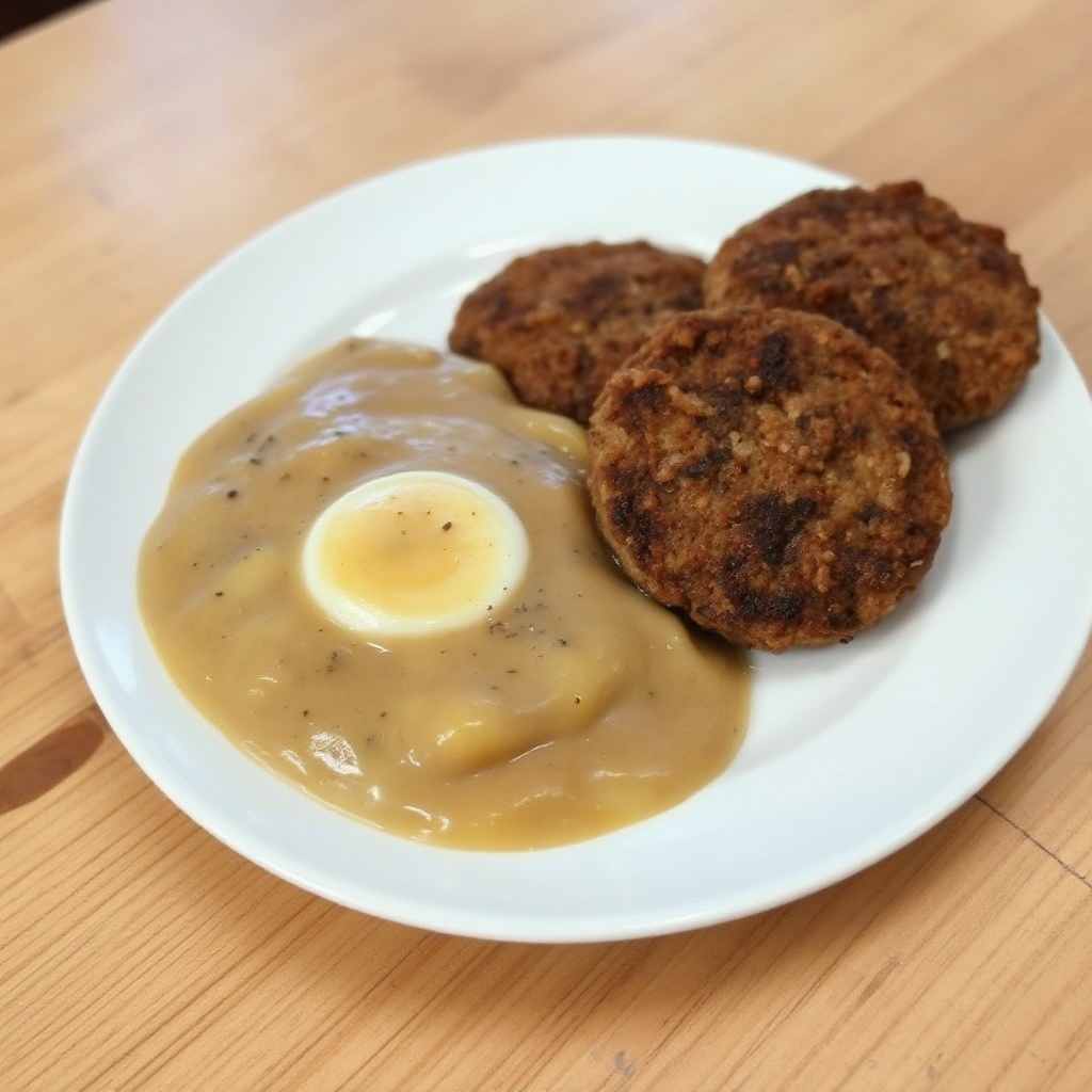 Hamburger di Manzo con Salsa di Cipolle