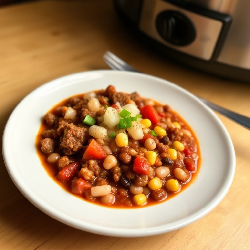 Zuppa Chili Ricca in Pentola a Pressione