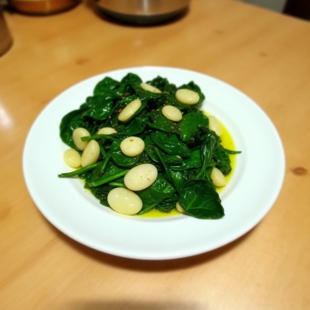 Spinaci Sauté con Aglio