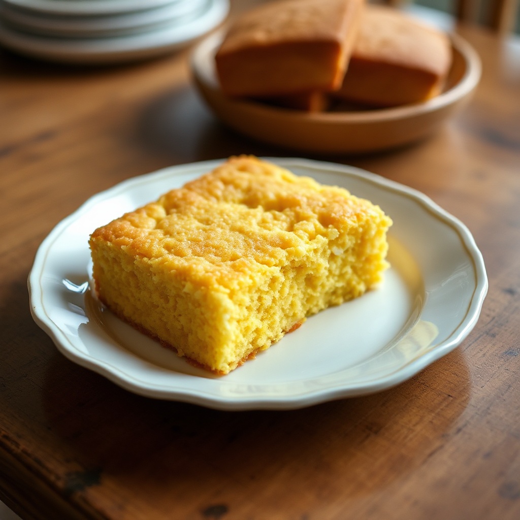 Goldener Honig-Maisbrot