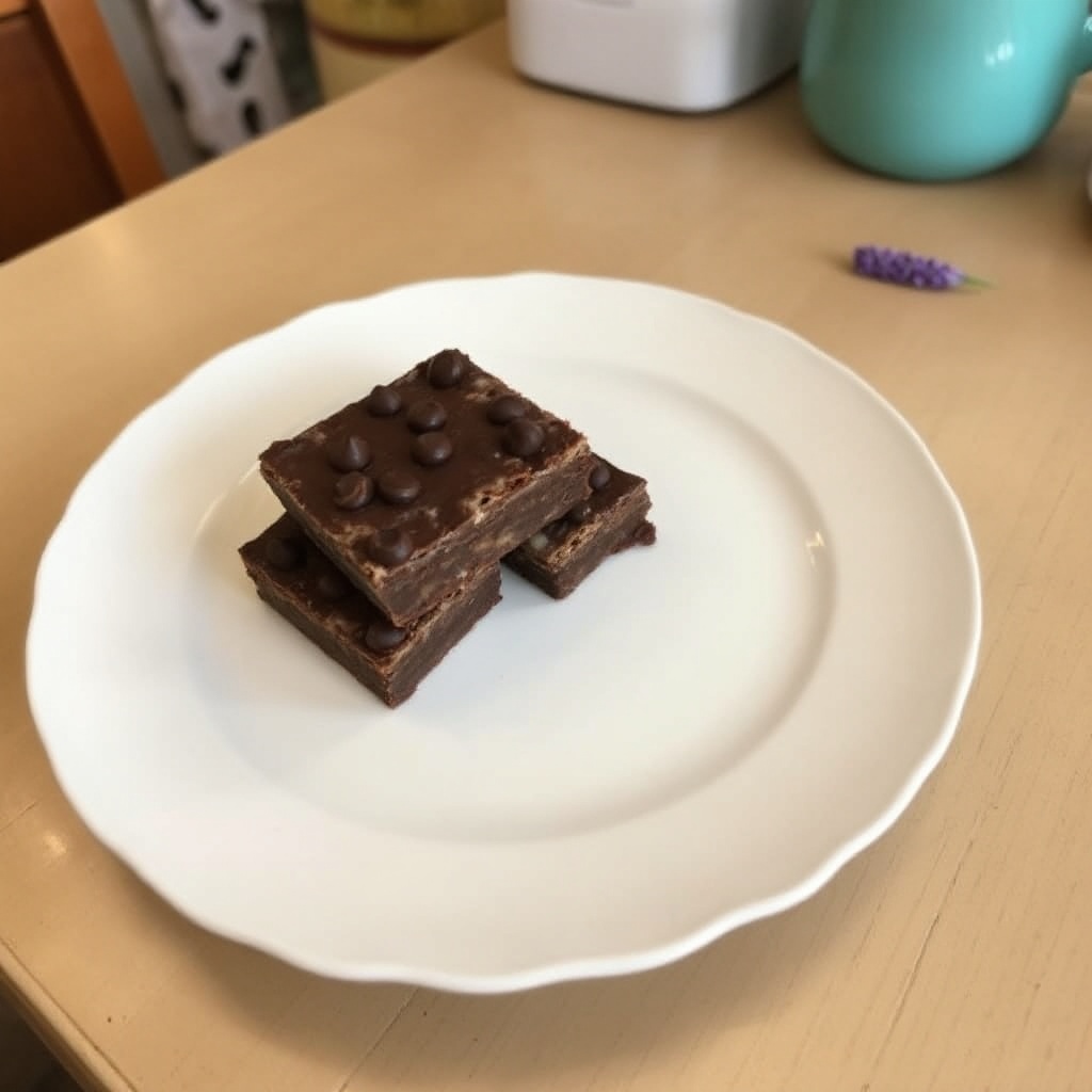 Lavender Chocolate Squares