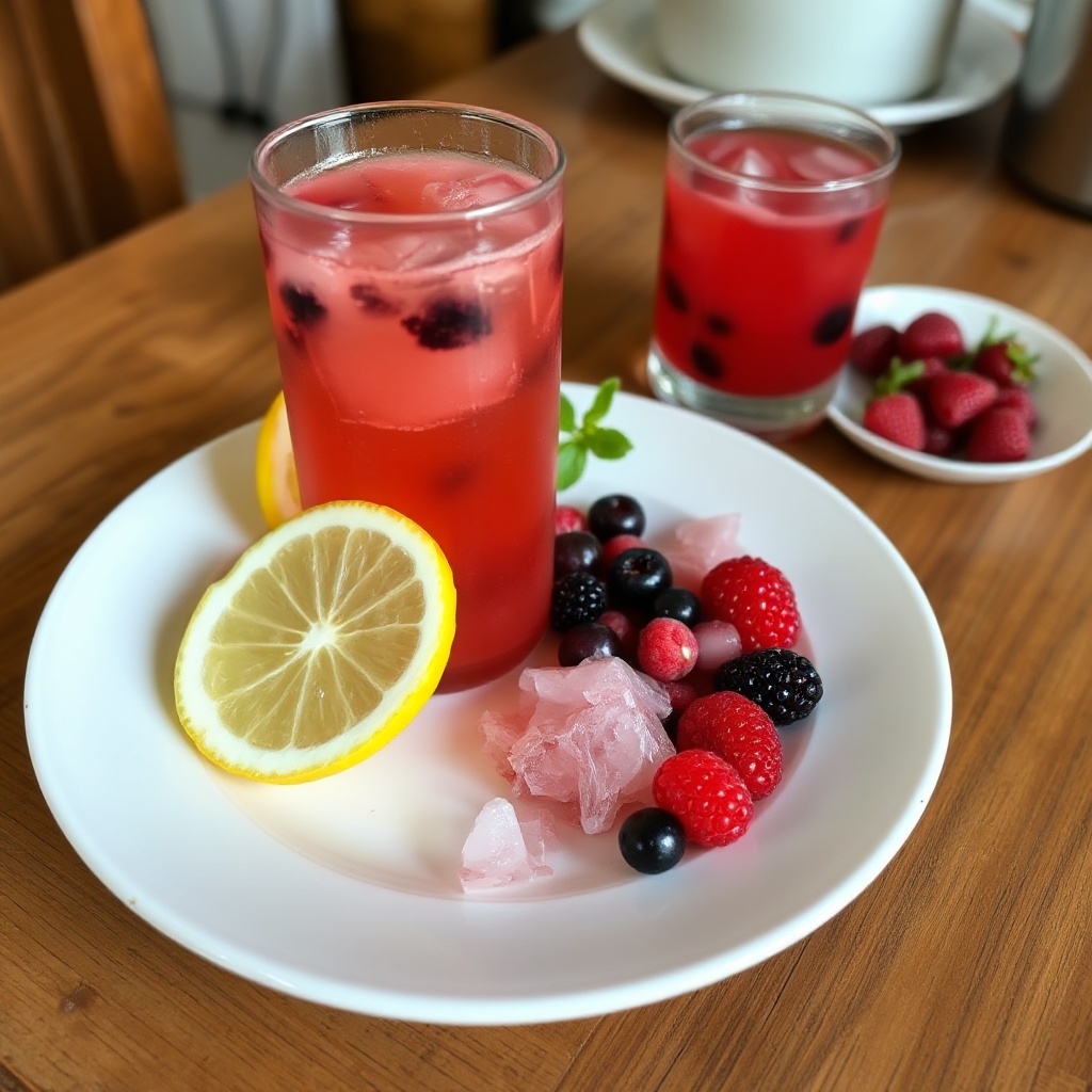 Refreshing Berry Lemonade