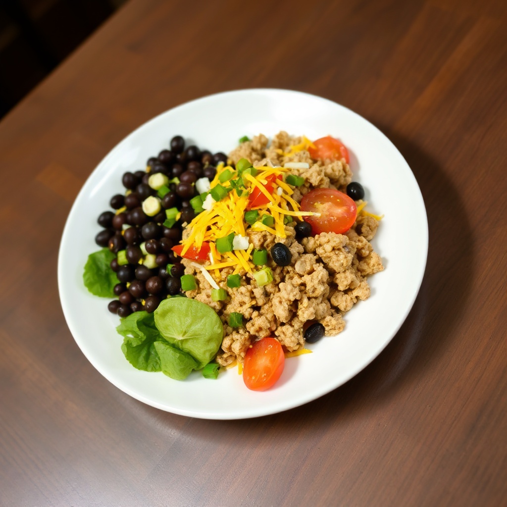 Würziger Taco-Salat-Genuss
