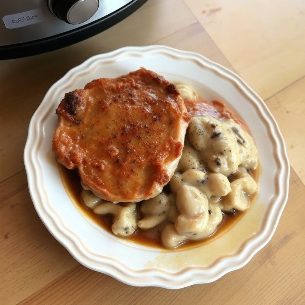 Braciole di Maiale Salate in Pentola Lenta