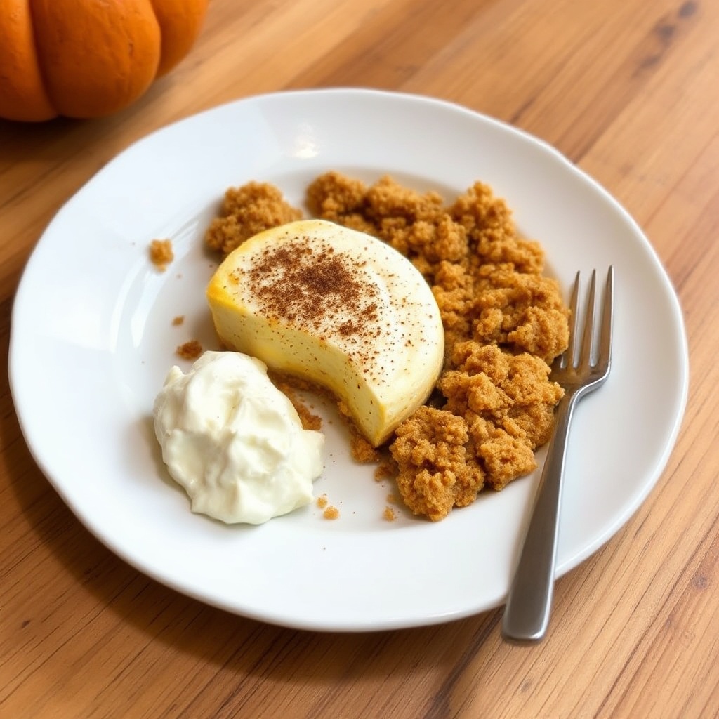 Delizia di Cheesecake alla Zucca Speziata