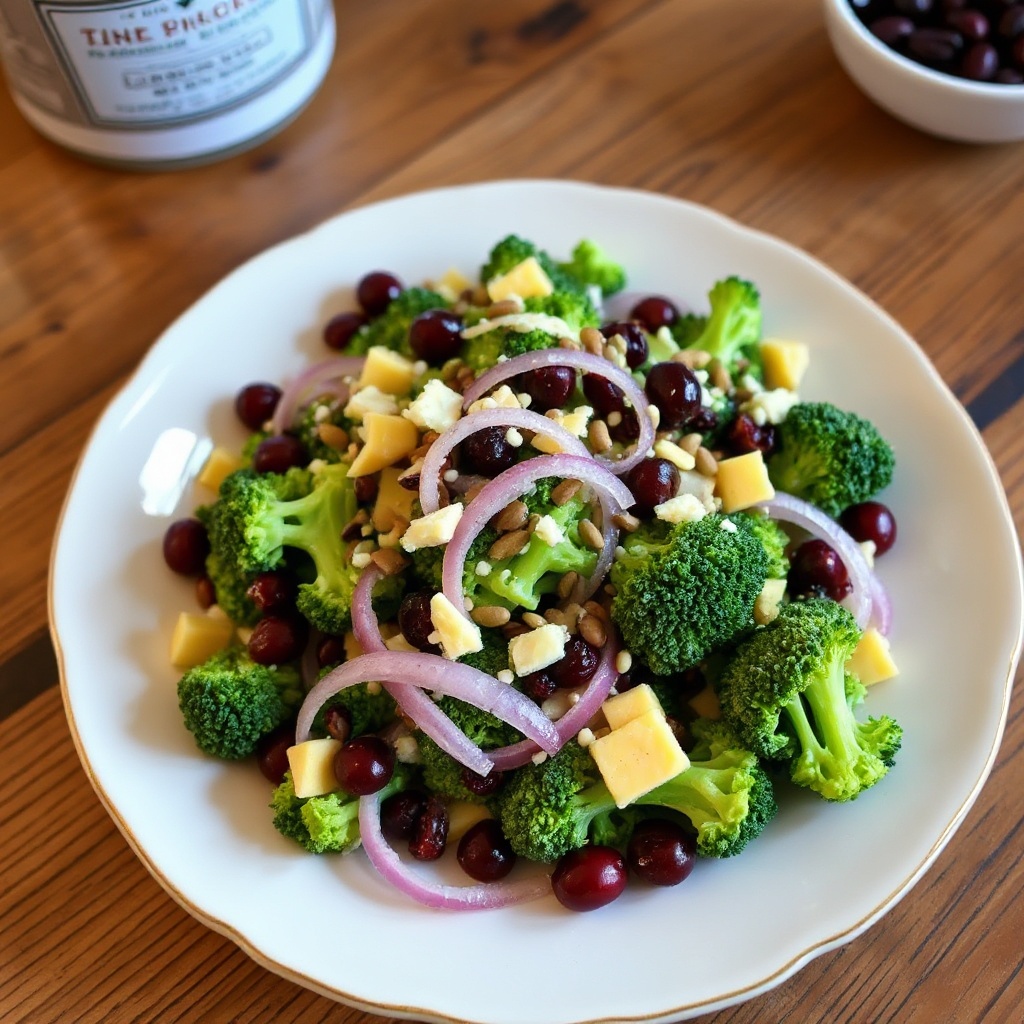 Knuspriger Brokkoli-Cranberry-Salat