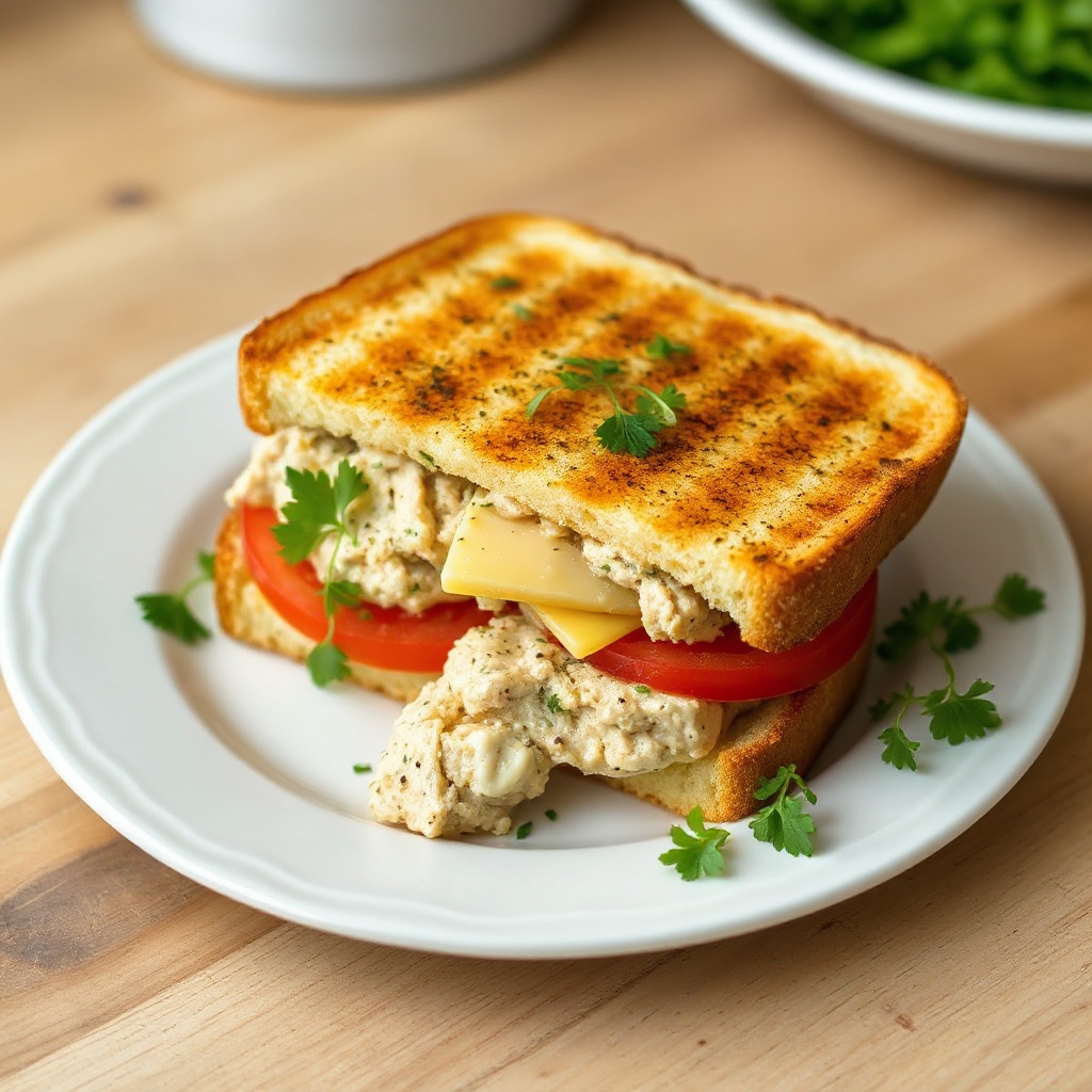 Herbed Tuna Grilled Sandwich