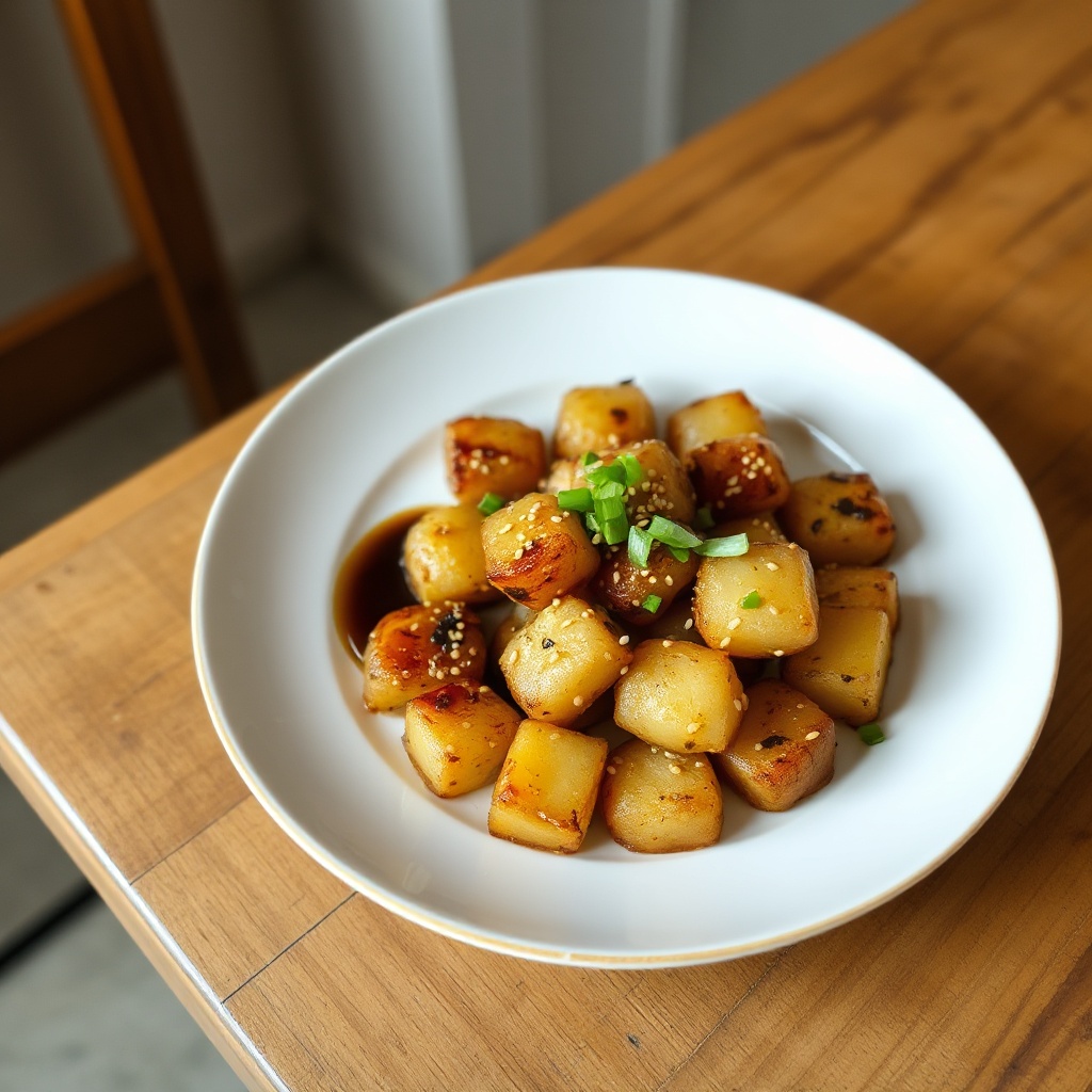 Savory Sesame Potato Bites