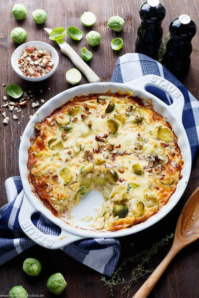 Rosenkohl Gratin – gesund und lecker