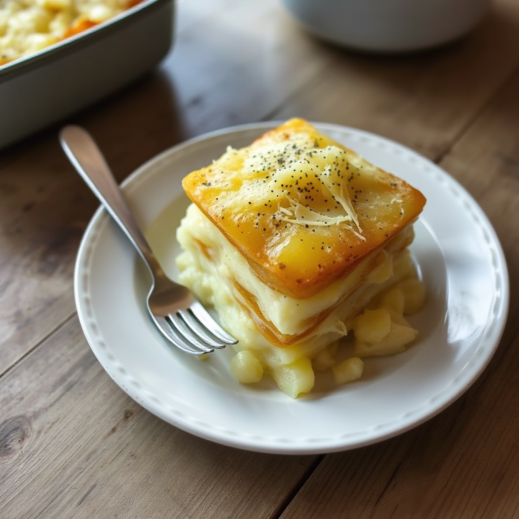 Creamy Layered Potato Bake