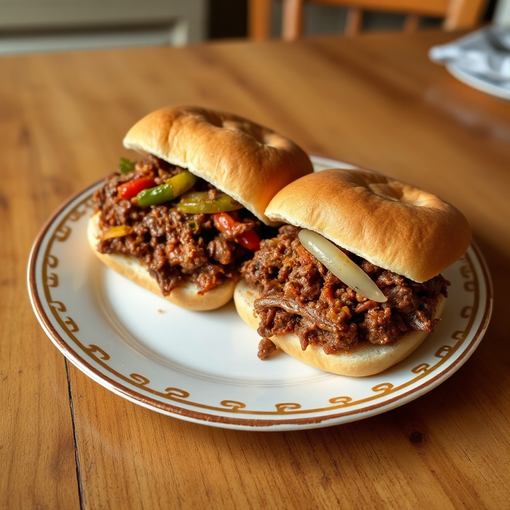 Panini di Manzo Sfilacciato Salato