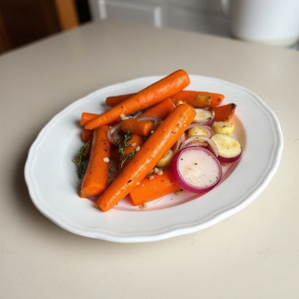Verdure Arrosto Migliorate con Aglio e Timo