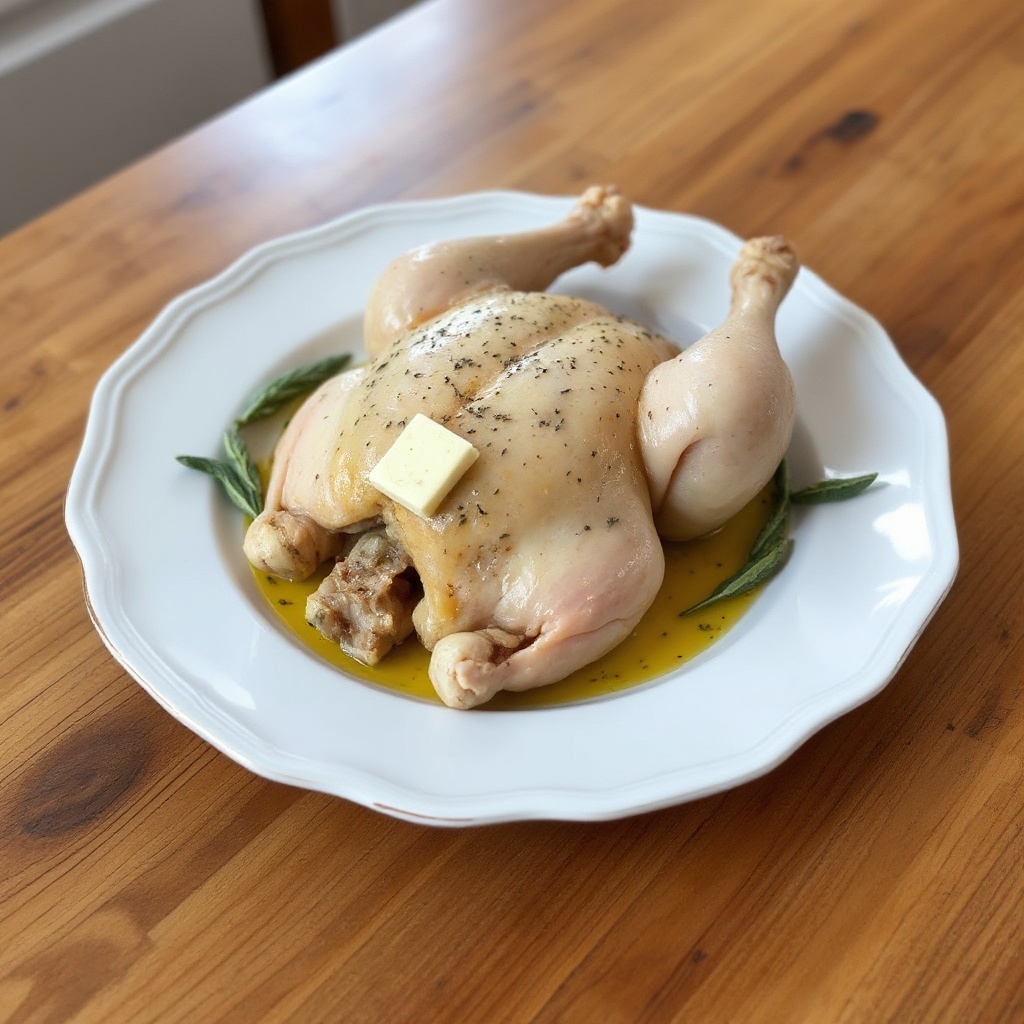 Pollo Arrosto Infuso di Erbe