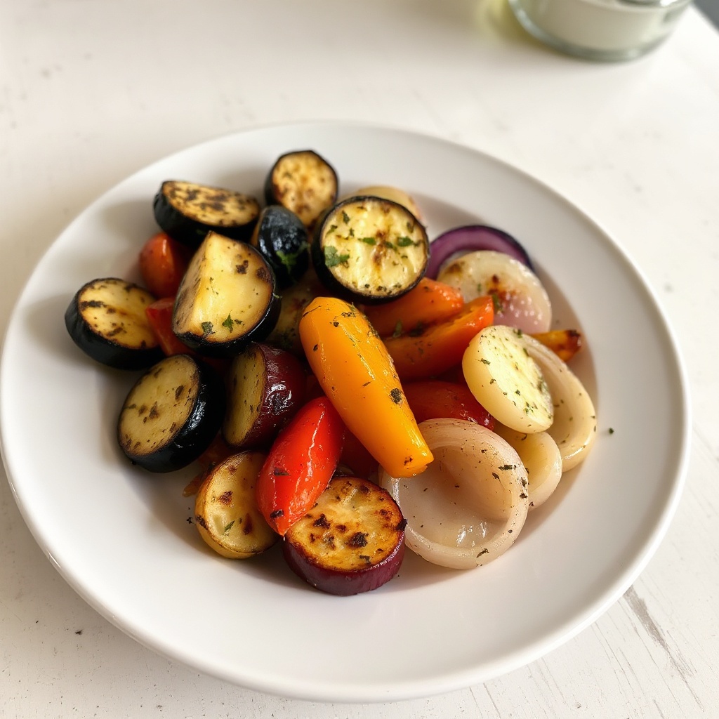 Gegrillte mediterrane Gemüse-Mischung