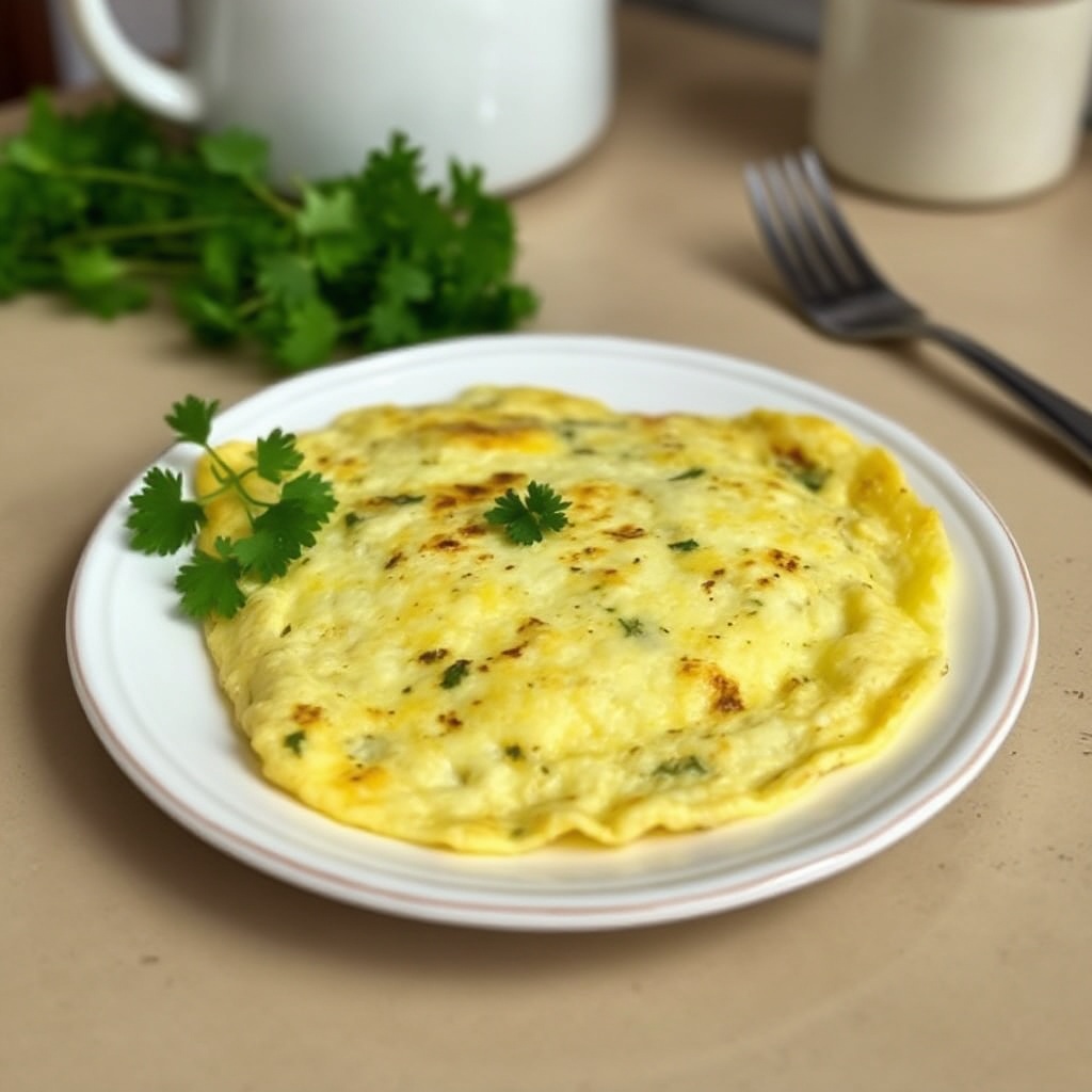 Omelette Fluffy alle Erbe