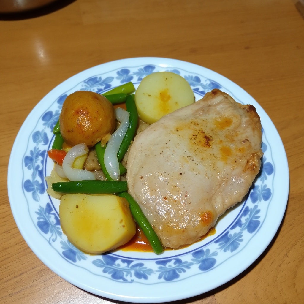 Sformato di Braciole di Maiale con Verdure