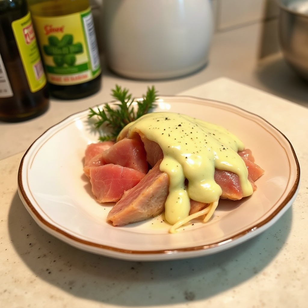 Tonno Piccante con Wasabi e Salsa Cremosa