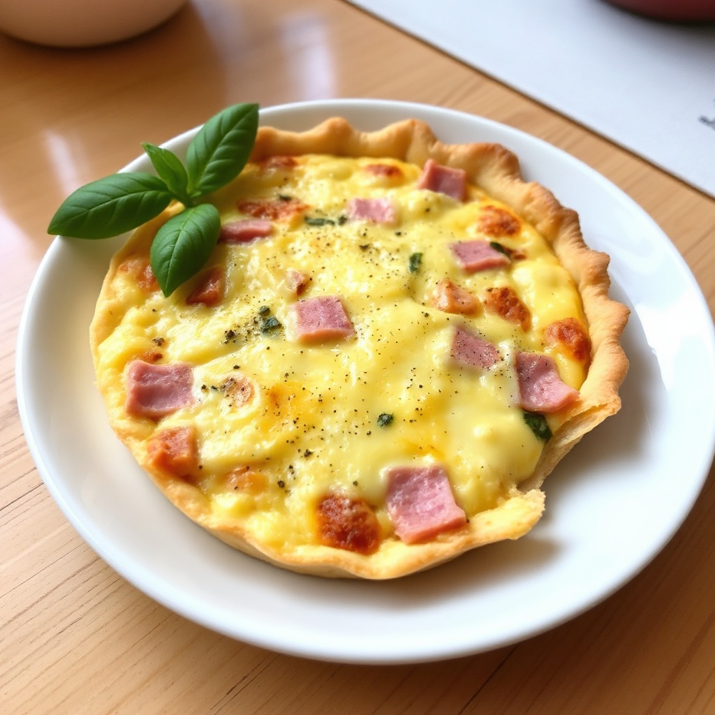 Quiche al Prosciutto e Formaggio