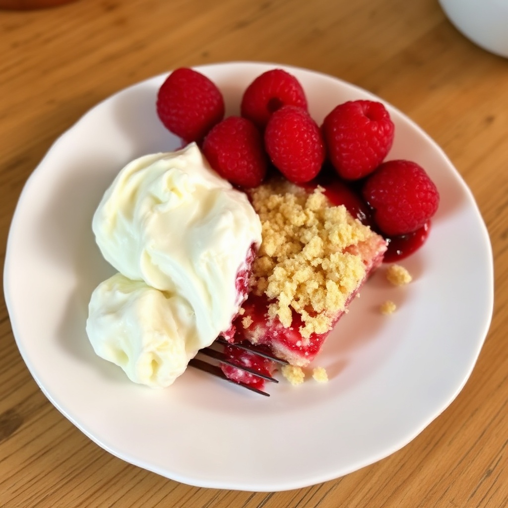 Raspberry Cream Cheese Crumb Delight