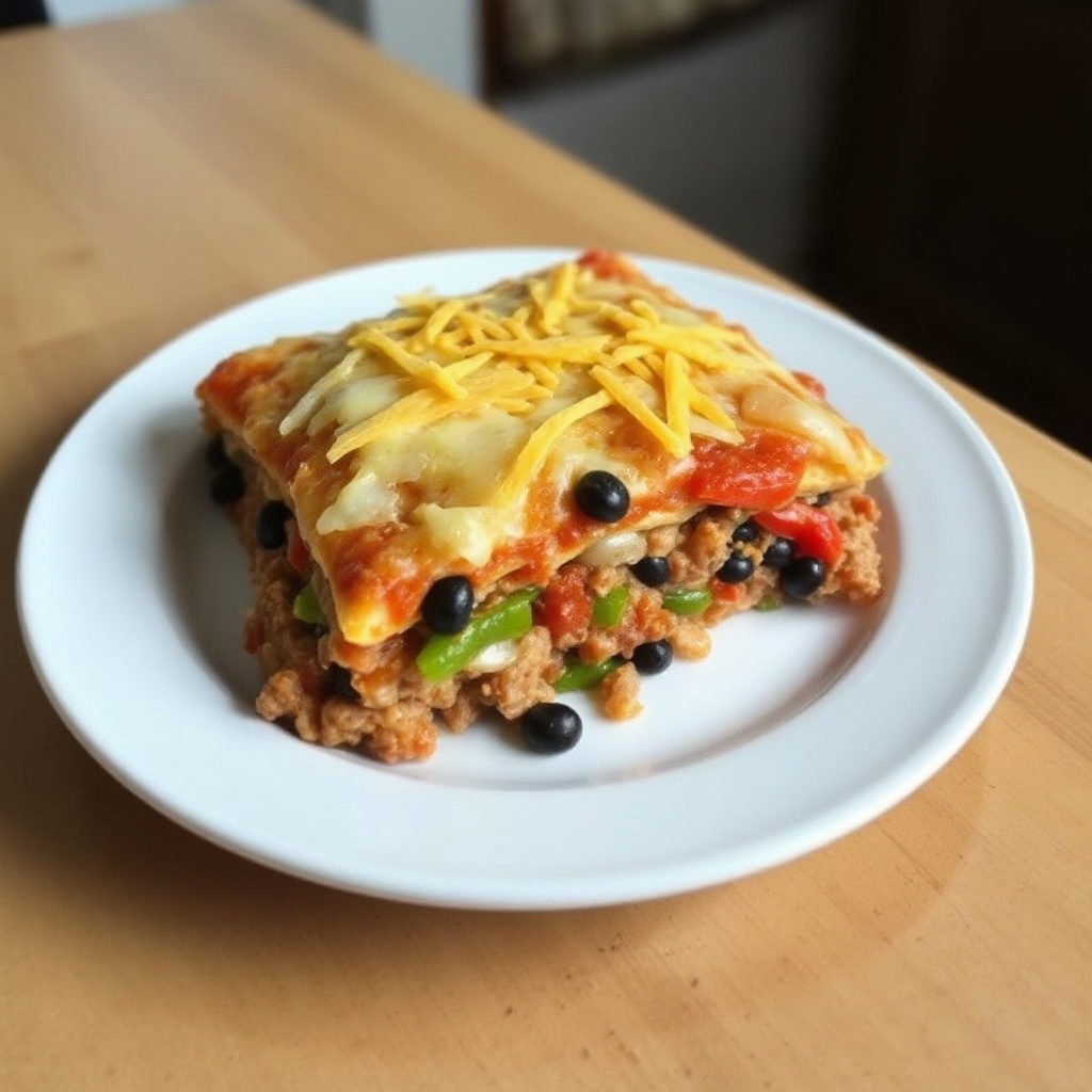 Schichtauflauf Tex-Mex