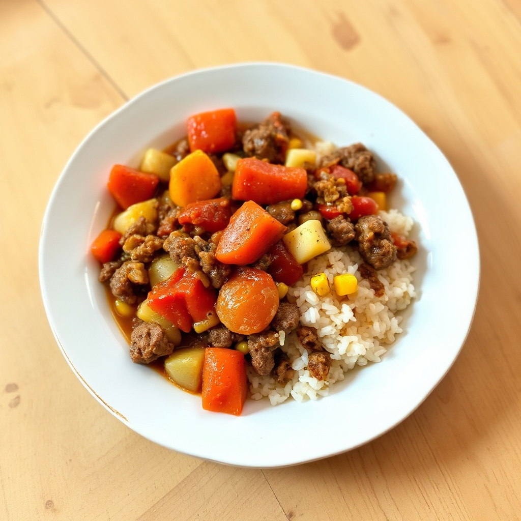 Hearty Spiced Beef and Veggie Stew
