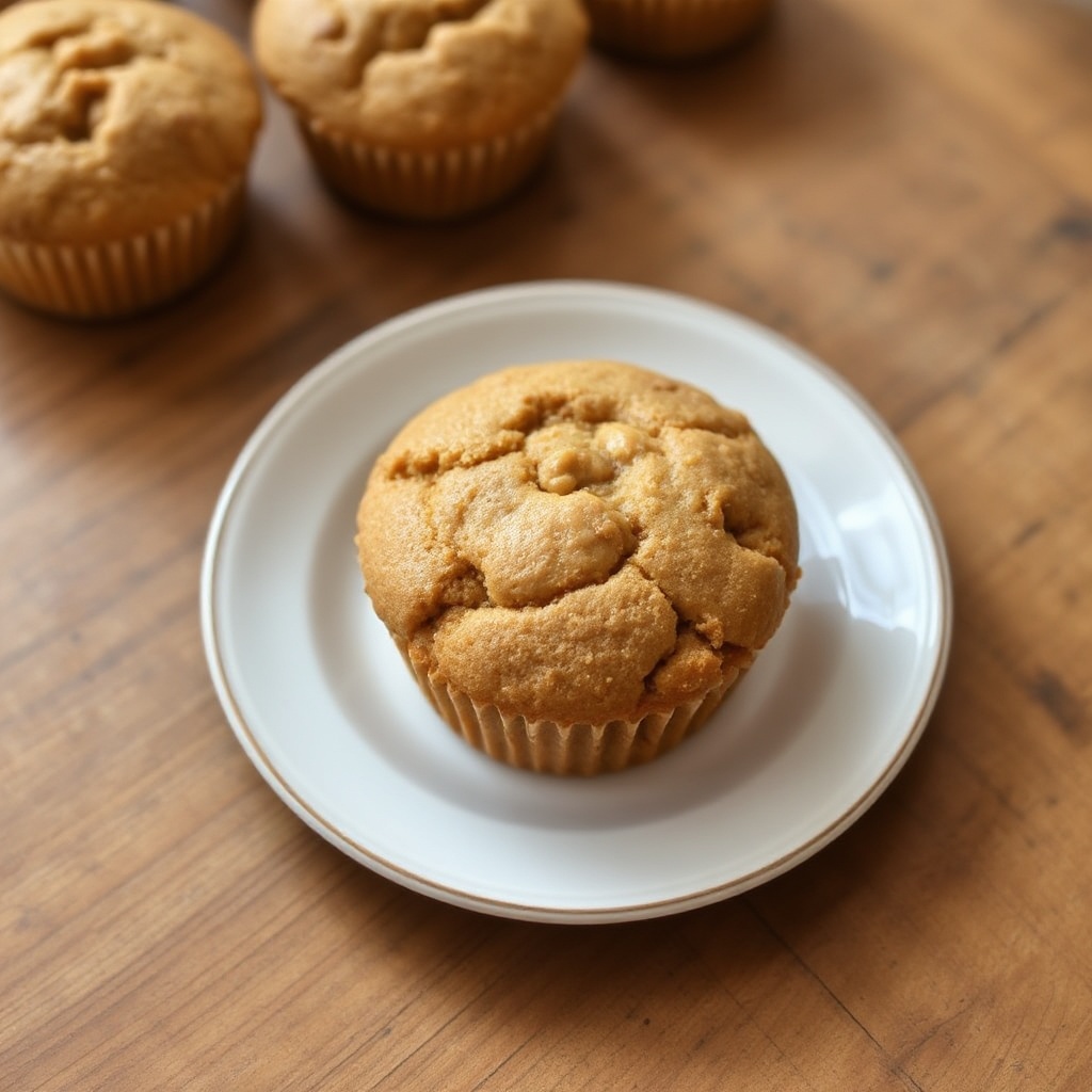 Honig-Erdnussbutter-Muffins