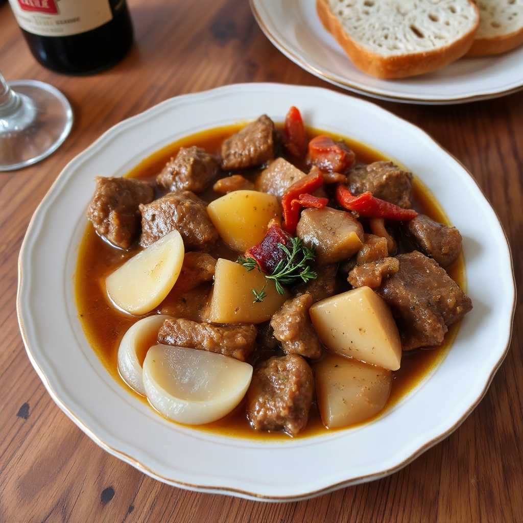 Belgischer Bier-Rindereintopf