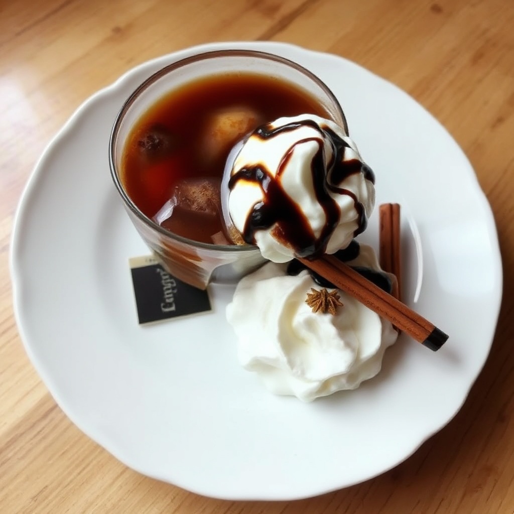 Schokoladen-Chai-Eistee