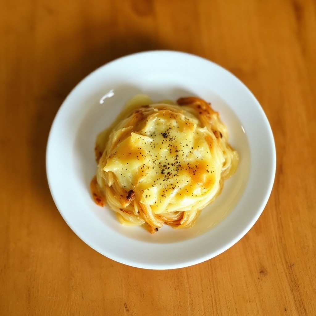 Cheesy Baked Onion Gratin