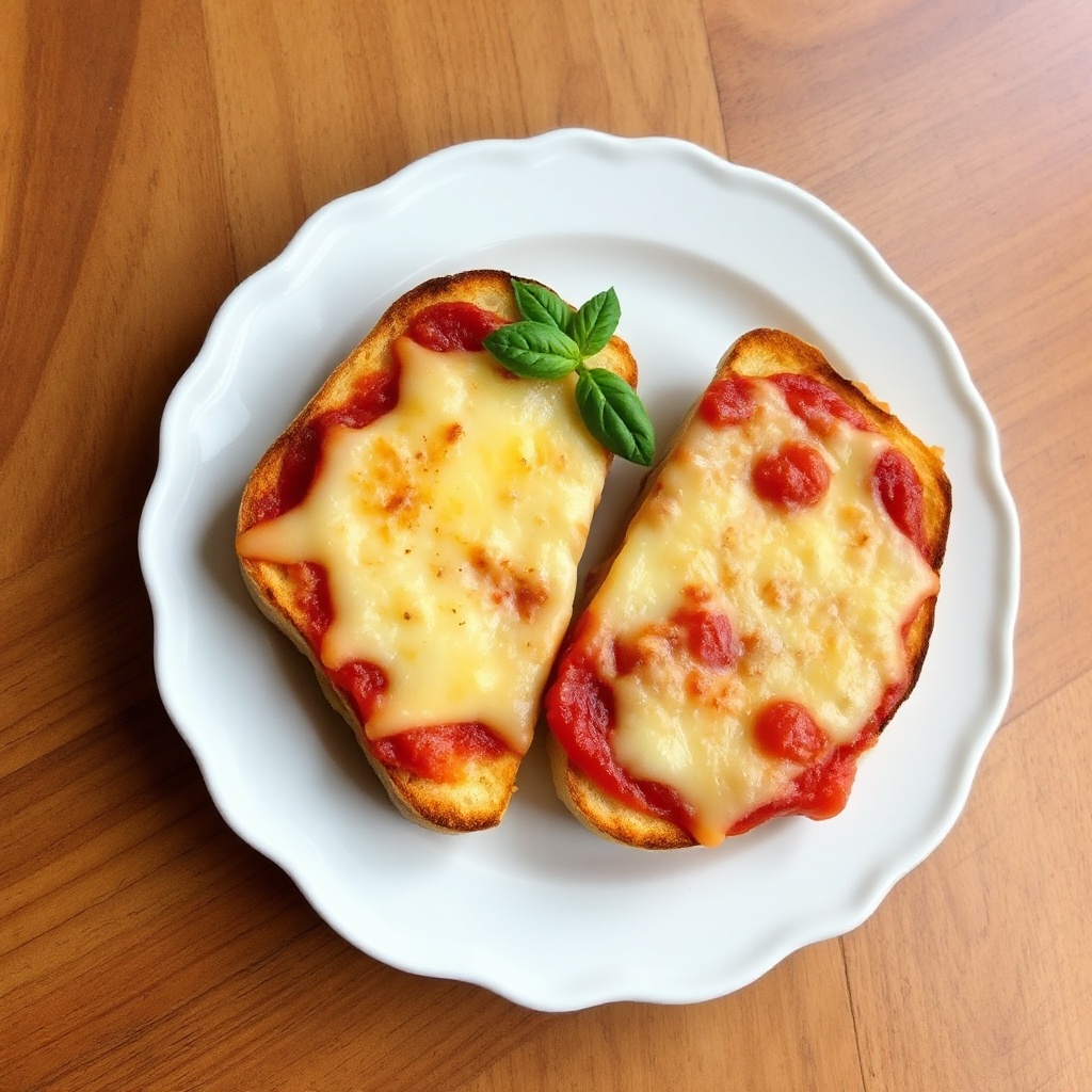 Käse-Pizza-Grill-Sandwiches