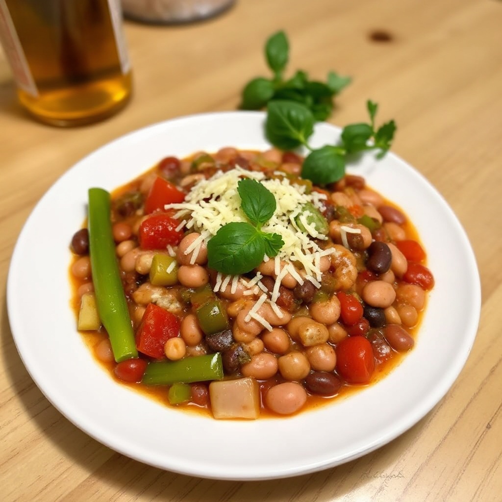 Stufato Vegetariano di Fagioli