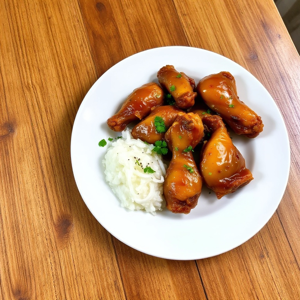 Zesty Honey-Lime Glazed Chicken Wings
