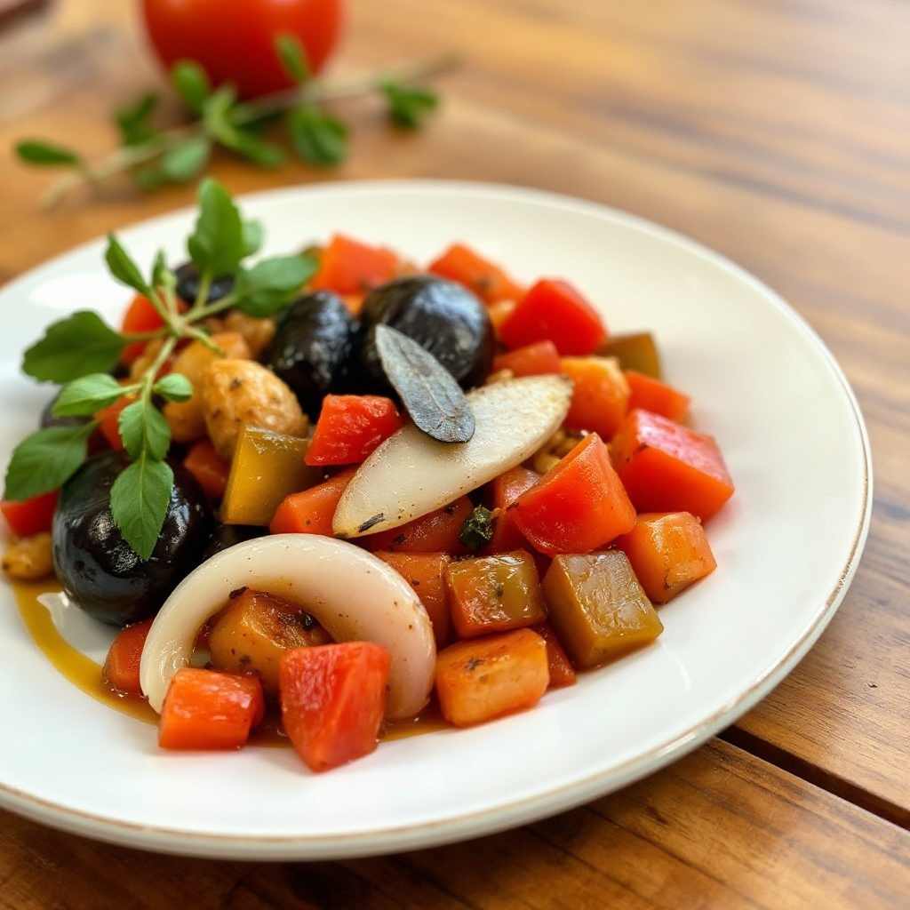 Misto di Melanzane e Peperoni Salati