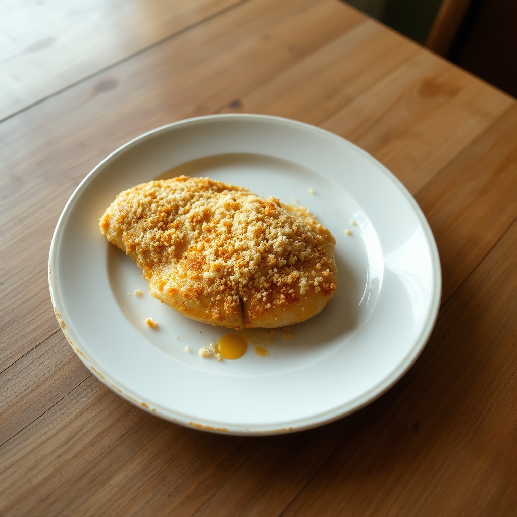 Goldene Parmesan-Dijon-Hähnchen