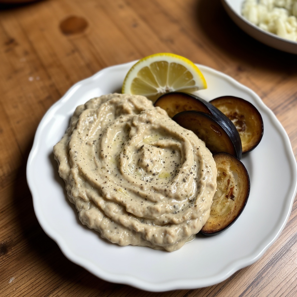 Creamy Eggplant Spread with a Zesty Twist