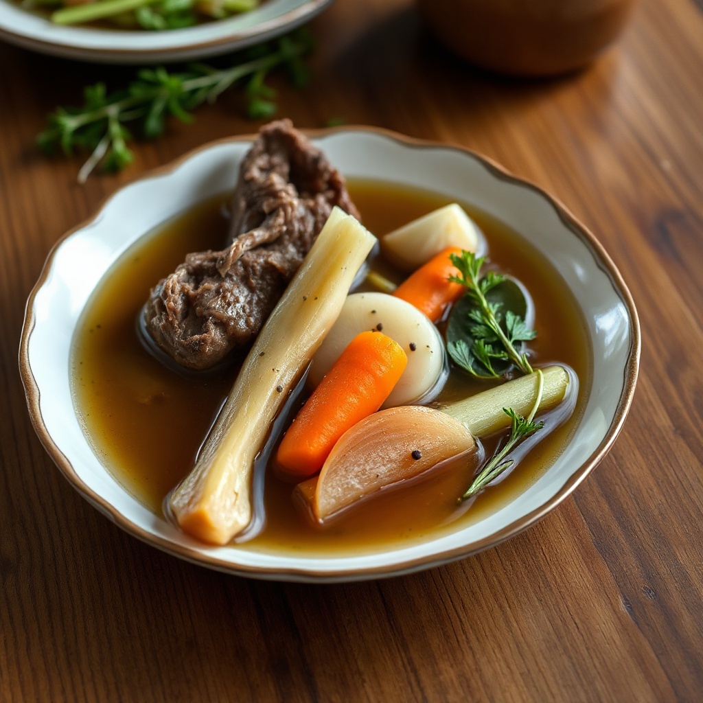 Rich and Flavorful Homemade Beef Broth