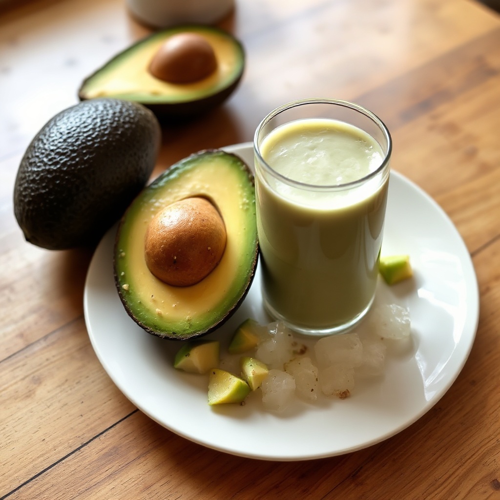 Cremiger Avocado Bliss Smoothie