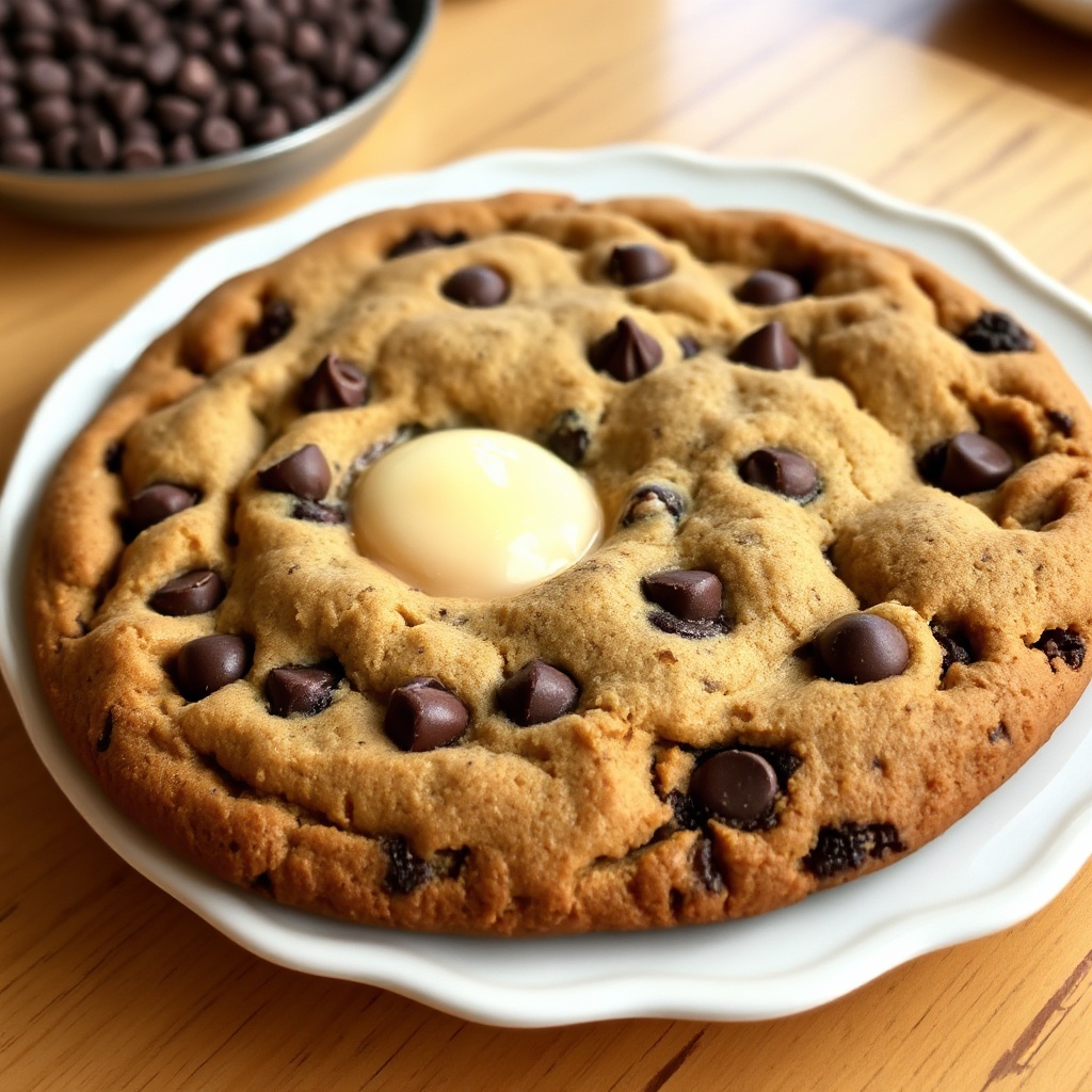 Giant Chocolate Chip Cookie Delight