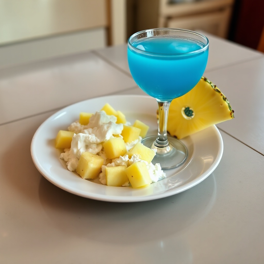 Cocktail Tropical Azure Bliss