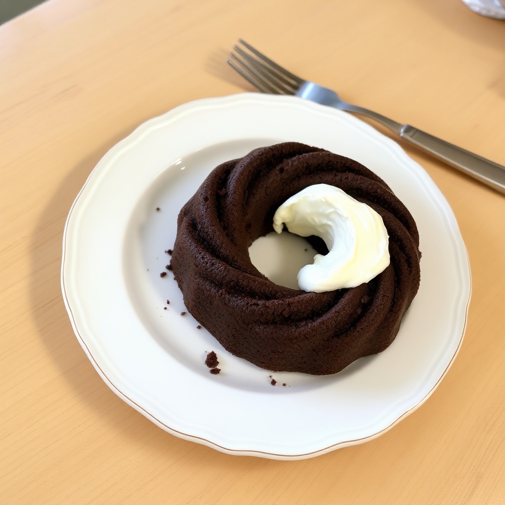 Dekadenter Schokoladenringkuchen