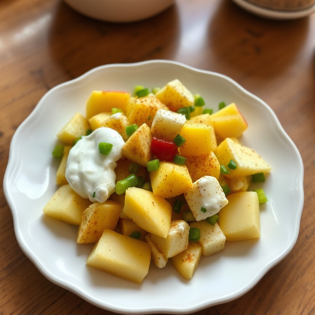 Spiced Egg and Potato Salad